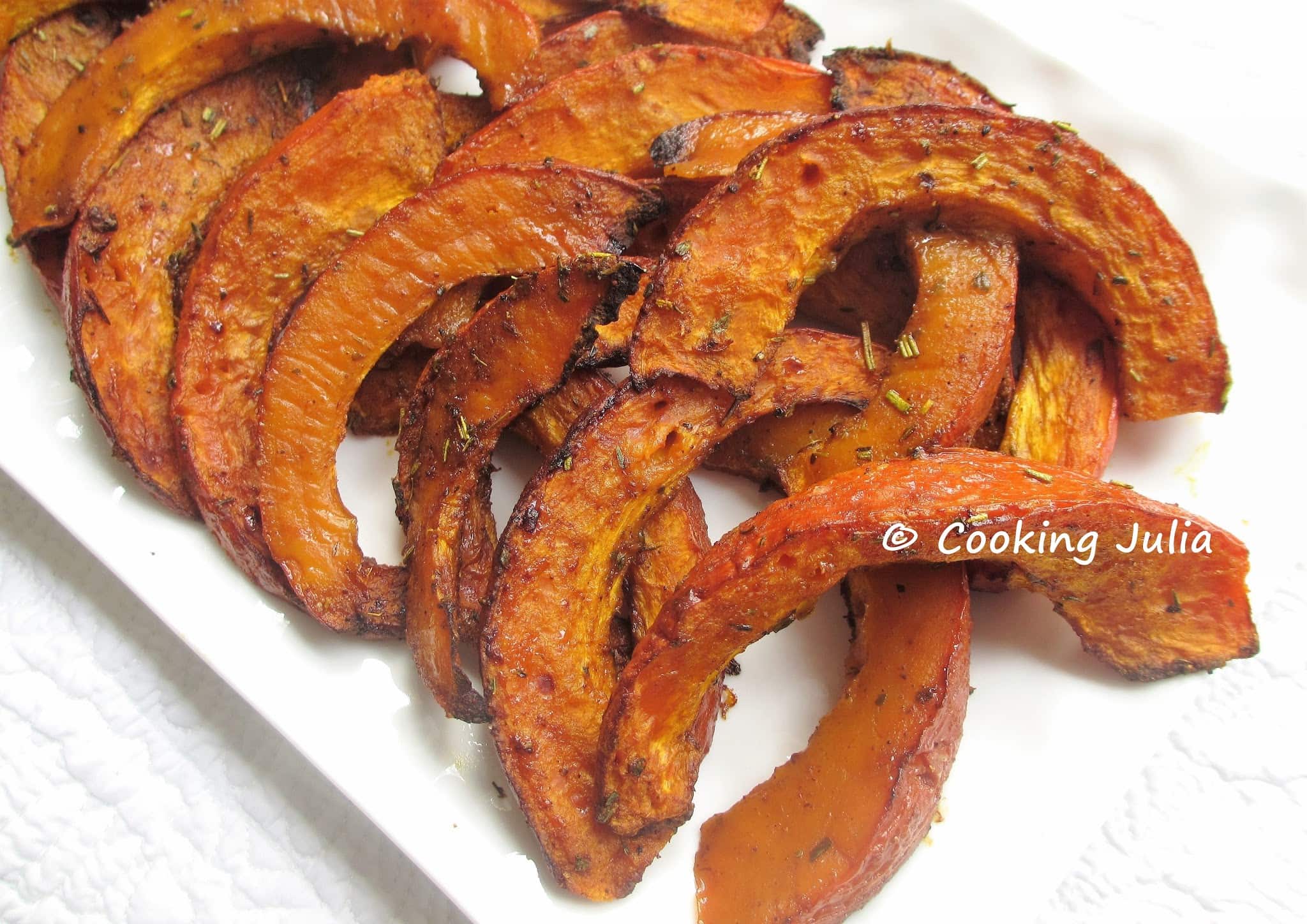 POTIMARRON RÔTI AUX ÉPICES DOUCES