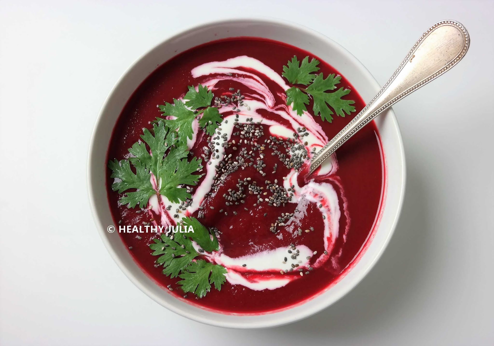 VELOUTÉ DE LÉGUMES À LA BETTERAVE