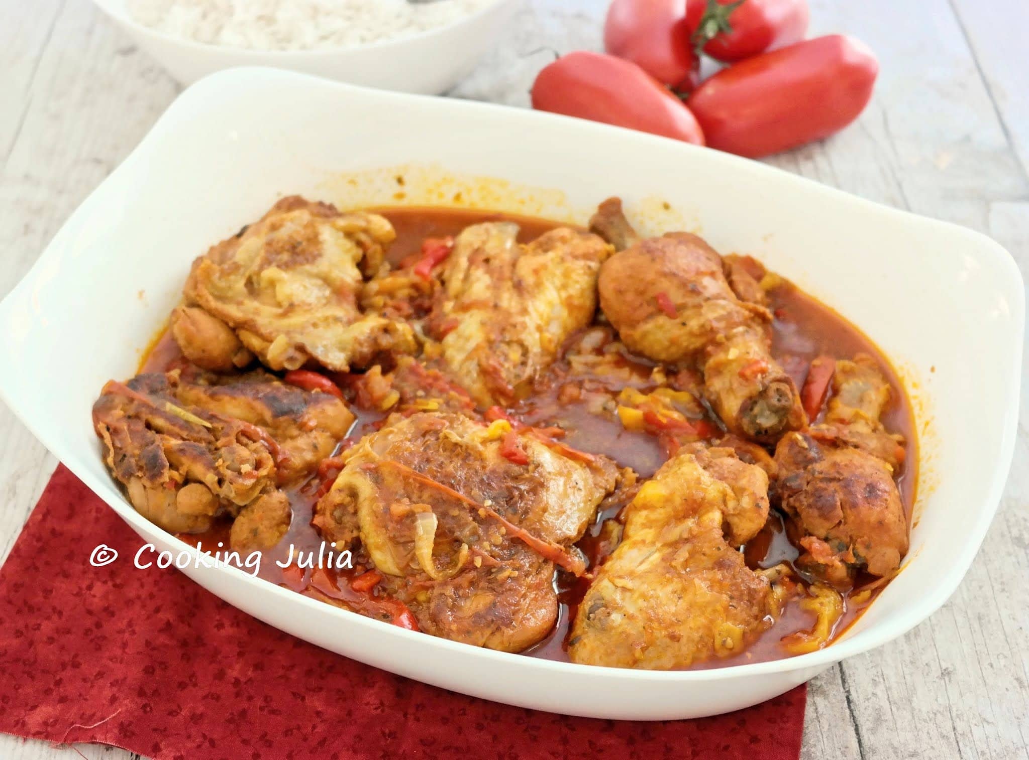 POULET À LA MEXICAINE