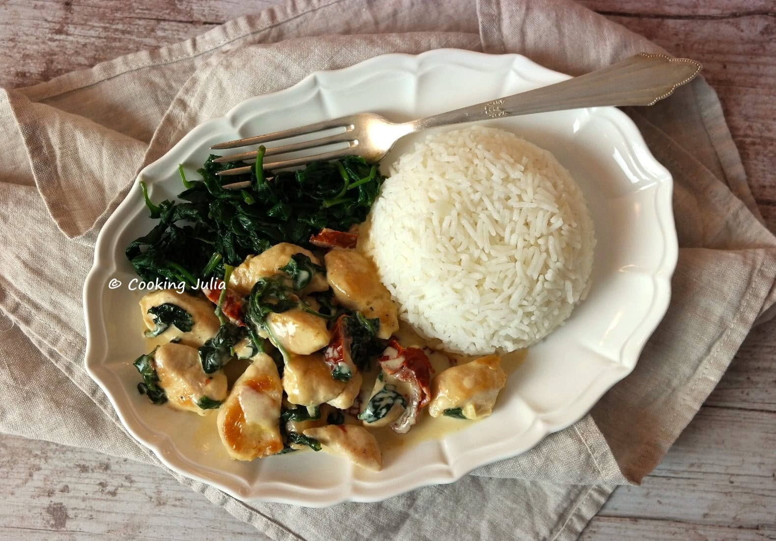 SAUTÉ DE POULET À LA TOSCANE