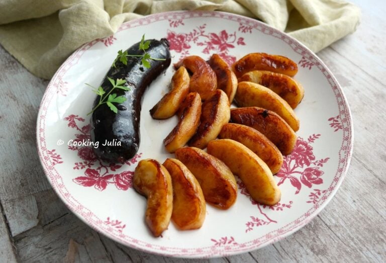 BOUDIN NOIR AUX POMMES