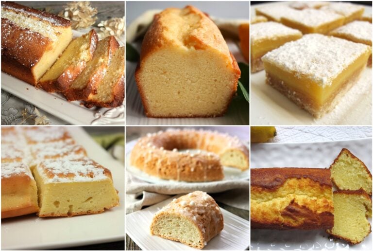 Variations autour… des gâteaux au citron