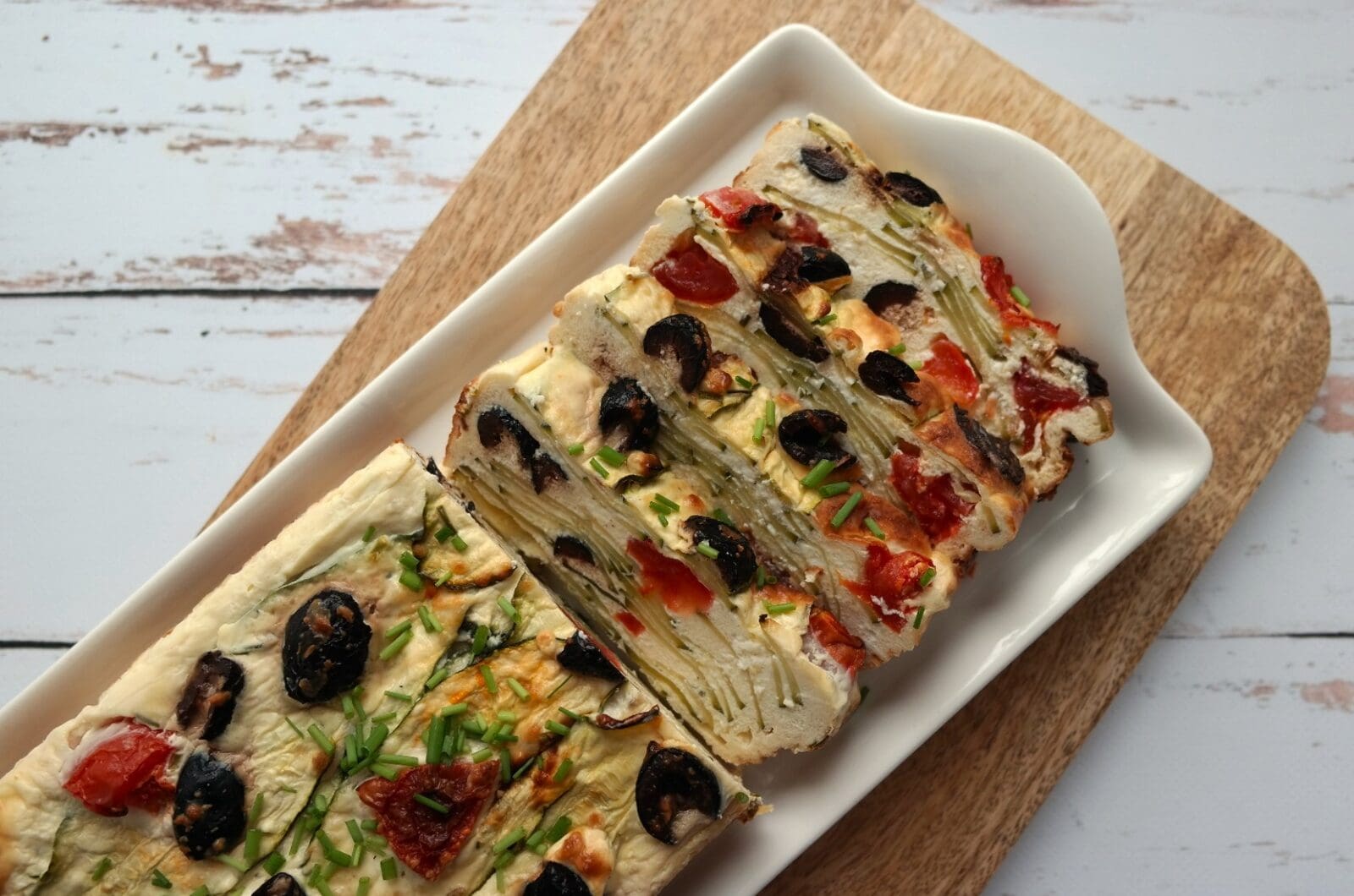 Terrine de légumes aux olives