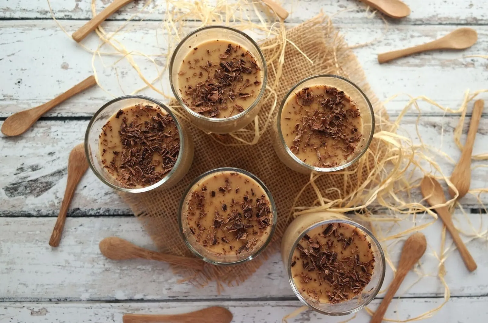 Crèmes Mont Blanc au café