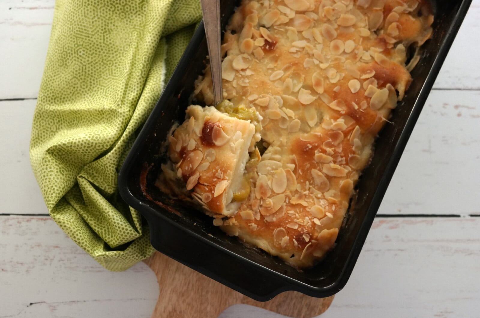 Gratin de reines-claudes au mascarpone